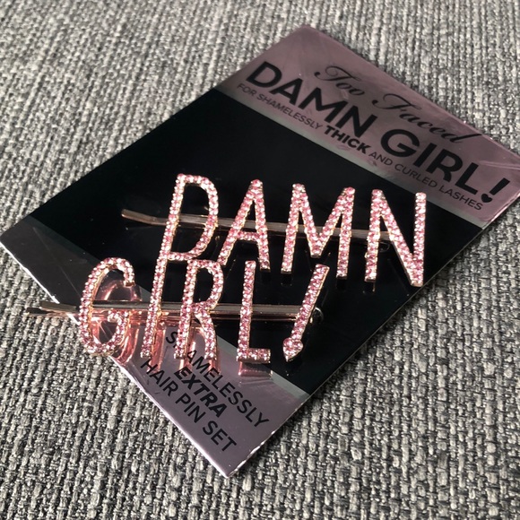 Too Faced Damn Girl! Rhinestone Hair Pins - Picture 11 of 15